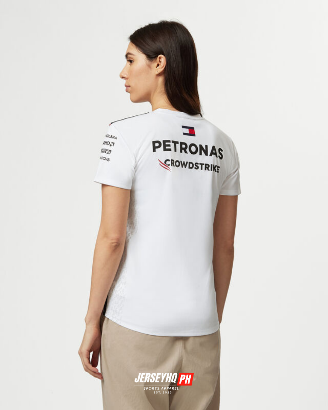 Mercedes AMG Petronas F1 2023 Team T-Shirt - White