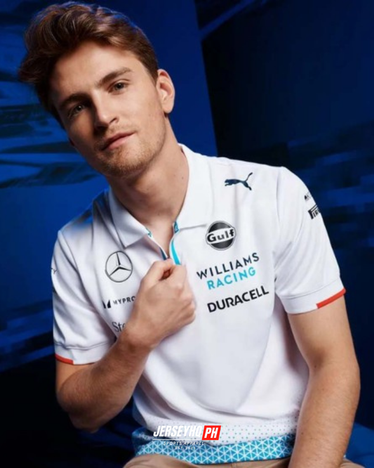 Williams Racing F1 2024 Team Polo - White