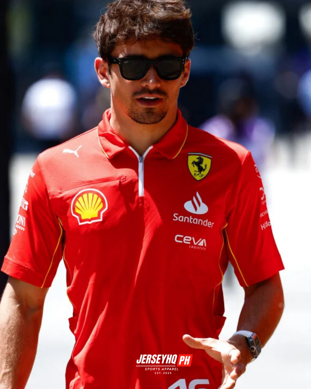 Scuderia Ferrari 2024 F1 Men's Polo