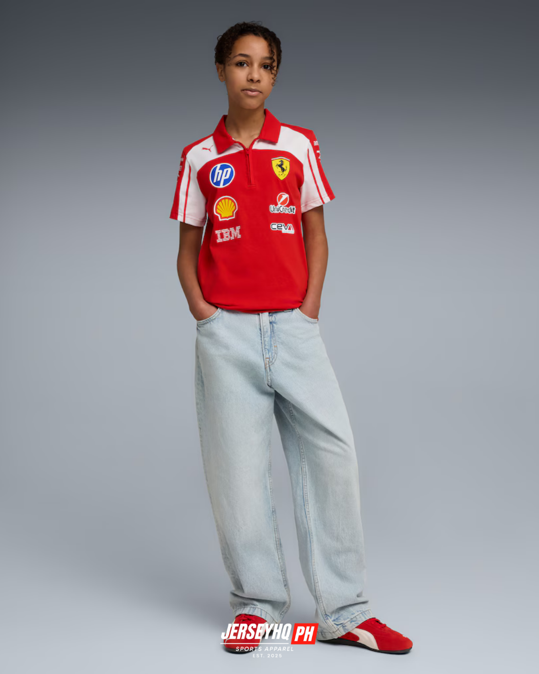 Scuderia Ferrari Team 2026 Team Polo
