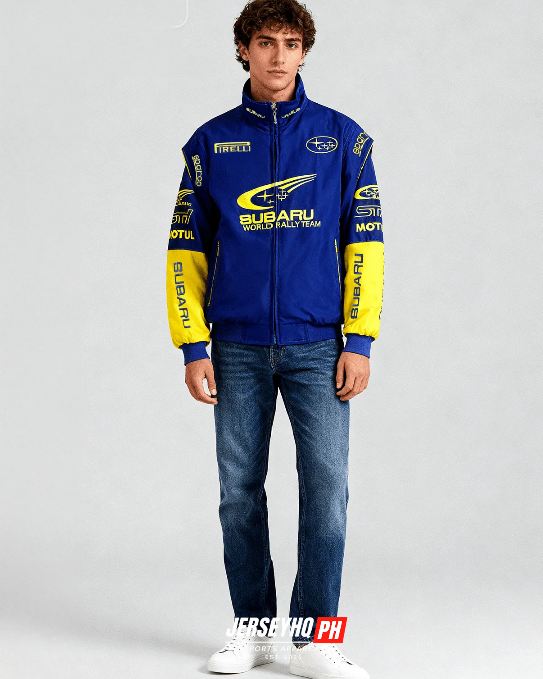 Subaru Vintage Racing Jacket - Blue
