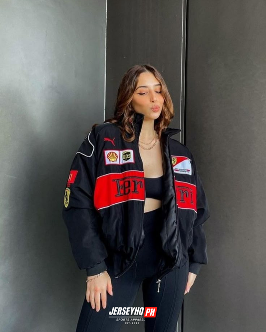 Ferrari Vintage Racing Jacket - Black