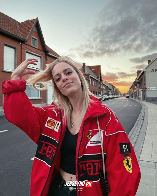 Ferrari Vintage Racing Jacket - Red