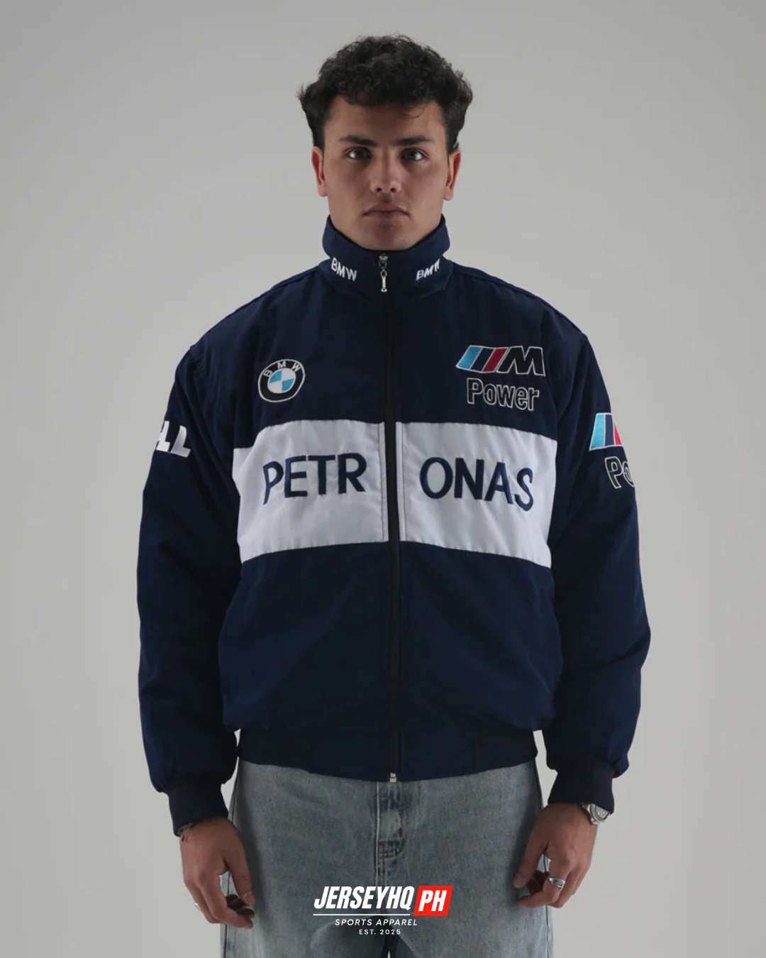 BMW Petronas Vintage Racing Jacket - White