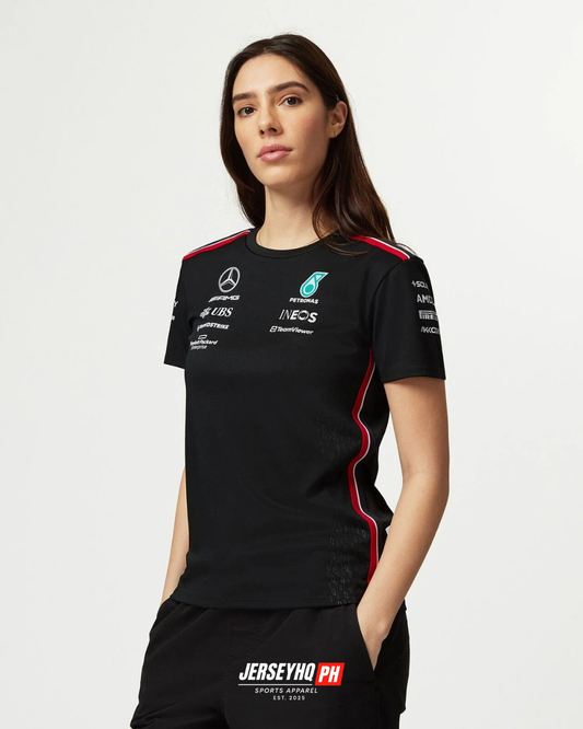 Mercedes AMG Petronas F1 2023 Team T-Shirt - Black