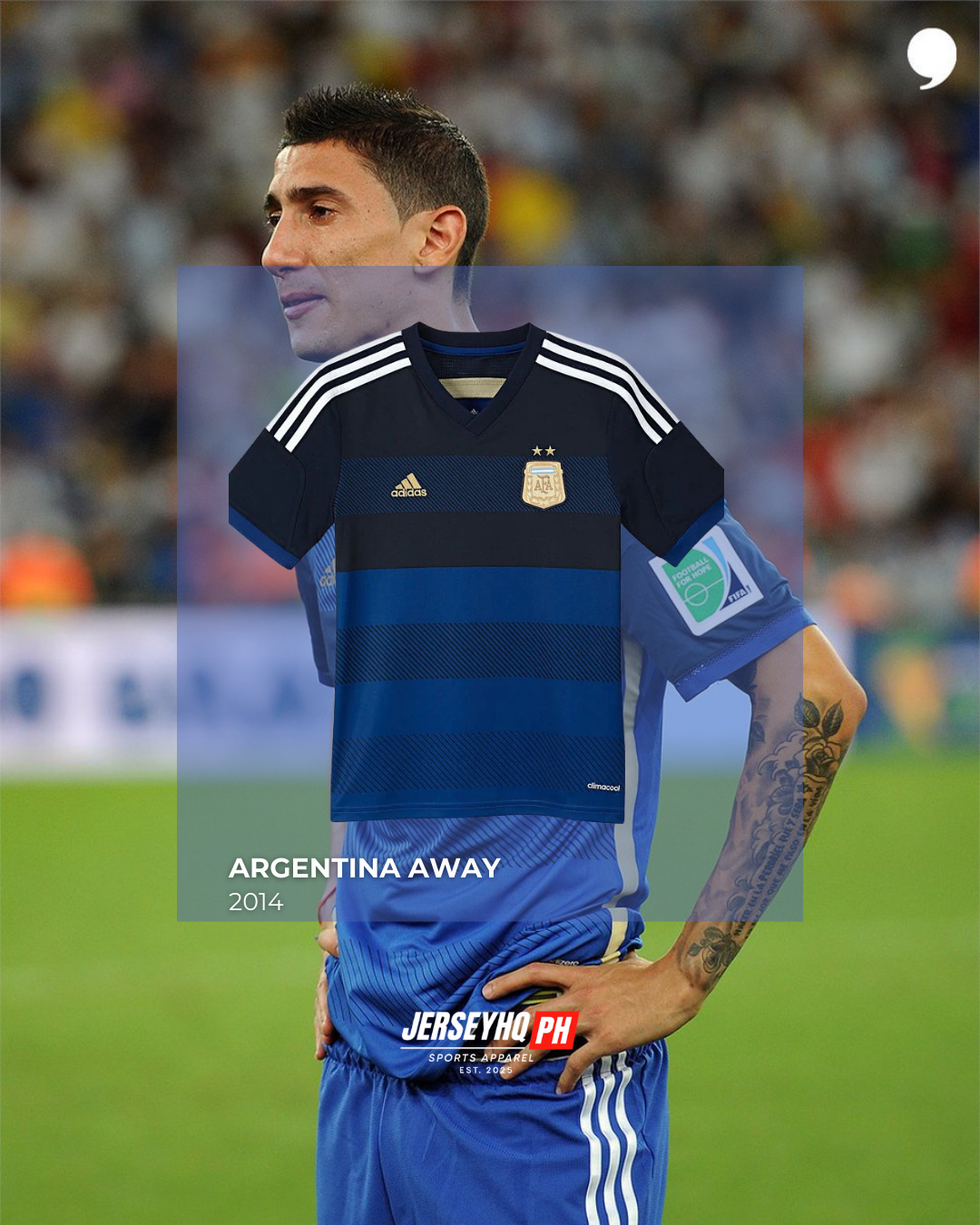 Retro Argentina Away 2014