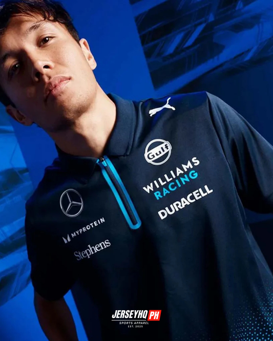 Williams Racing F1 2024 Team Polo - Navy