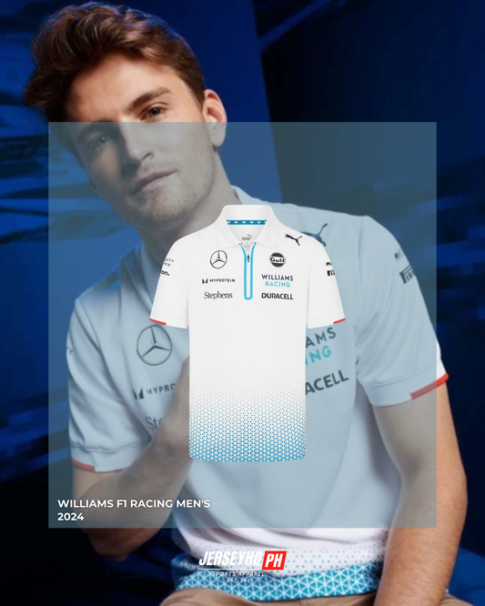 Williams Racing F1 2024 Team Polo - White