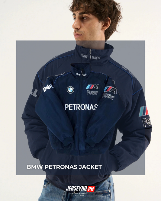 BMW Petronas Vintage Racing Jacket - Blue