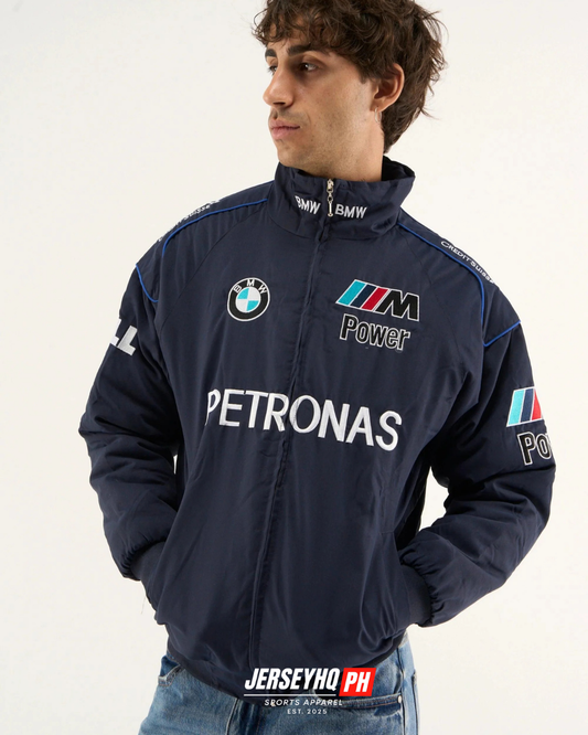 BMW Petronas Vintage Racing Jacket - Blue