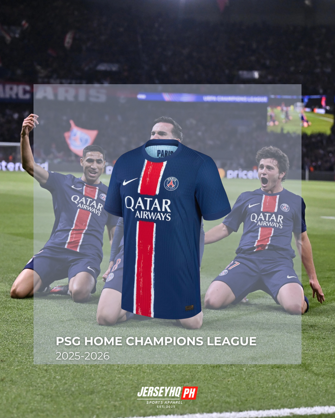 PSG Home Champions League 25/26