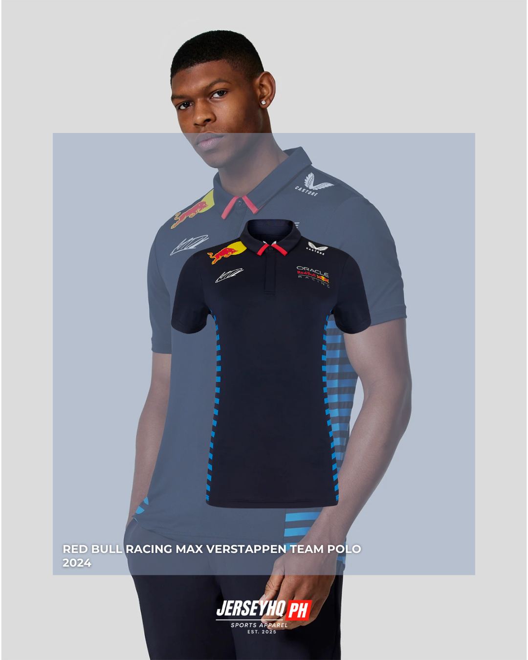 Red Bull Racing F1 2024 Max Verstappen Team Polo