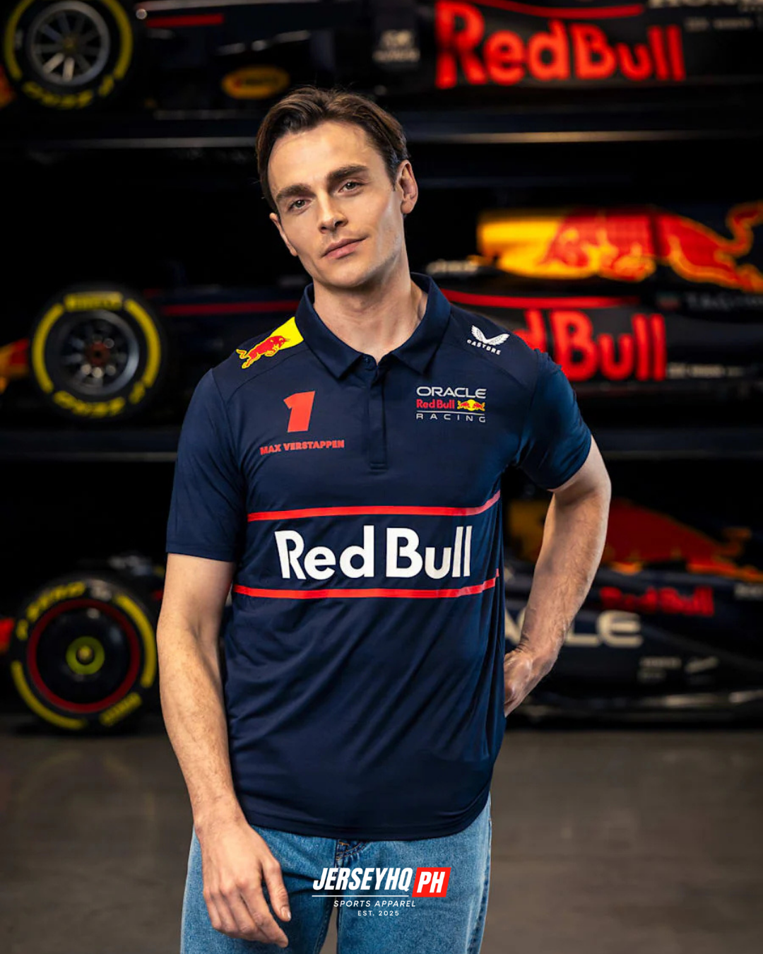 Red Bull Racing F1 2025 Max Verstappen Team Polo
