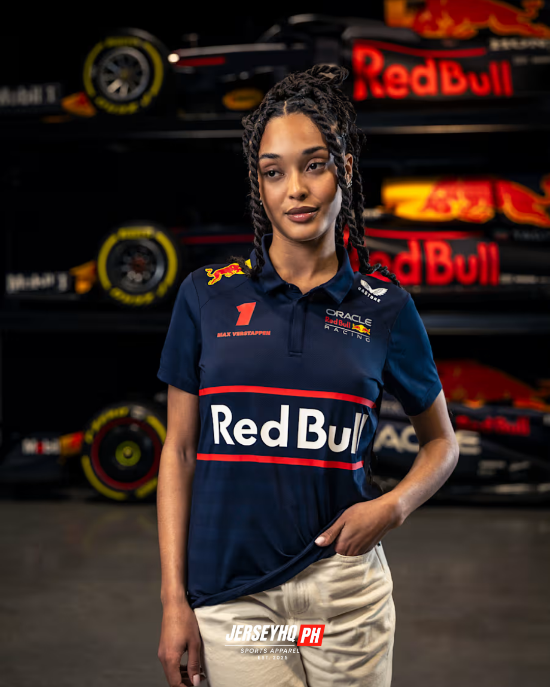 Red Bull Racing F1 2025 Max Verstappen Team Polo