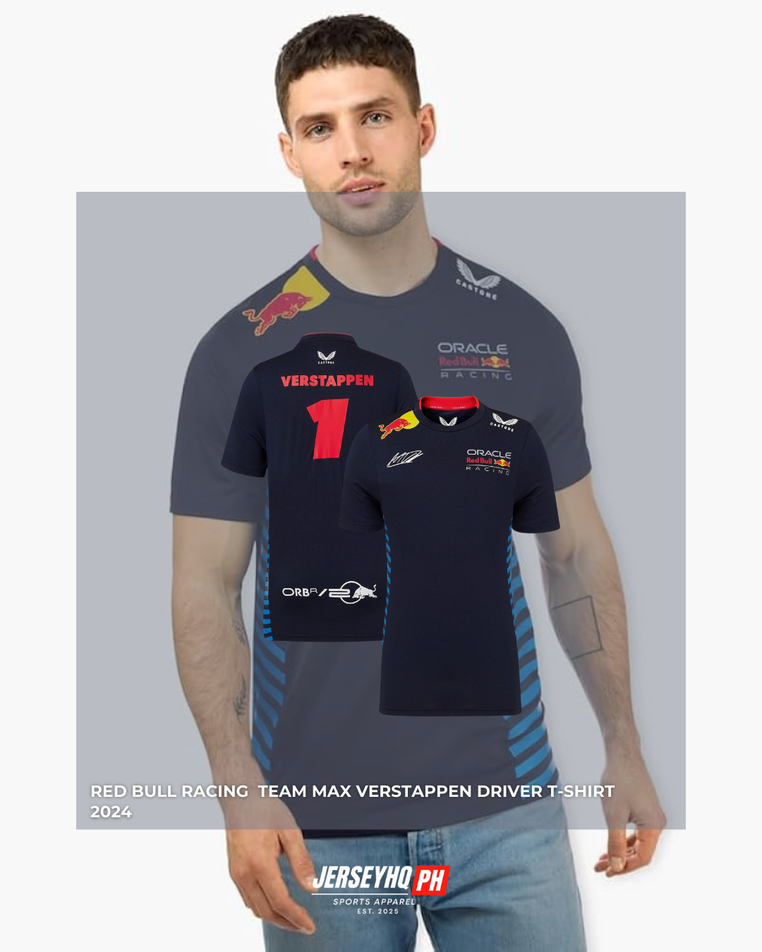 Red Bull Racing 2024 Team Max Verstappen Driver T-Shirt