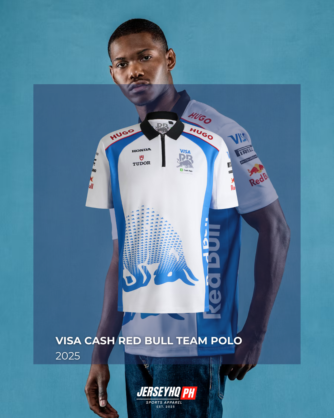 Visa Cash App Racing Bull F1 2025 Team Polo