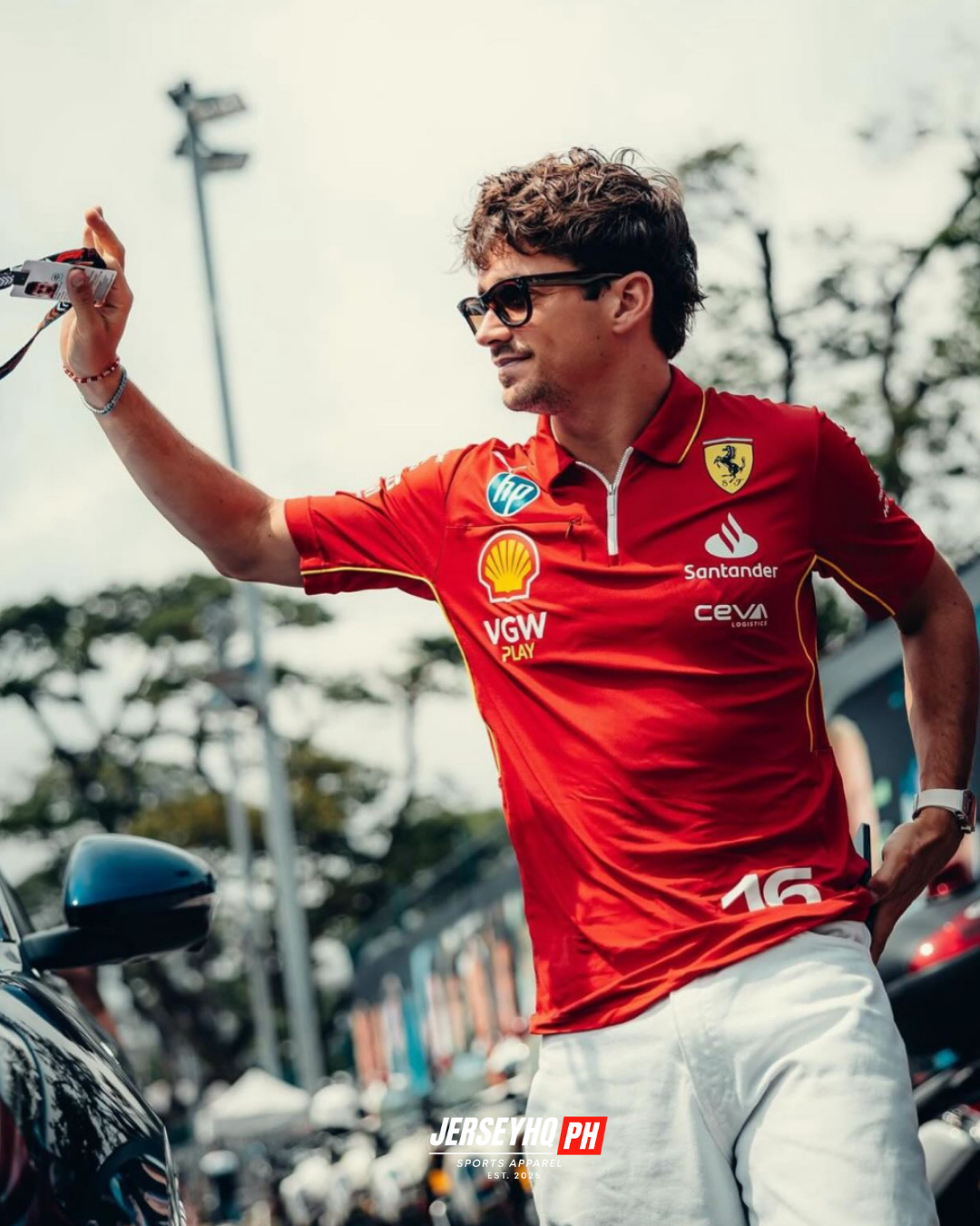 Scuderia Ferrari 2024 F1 Men's Polo