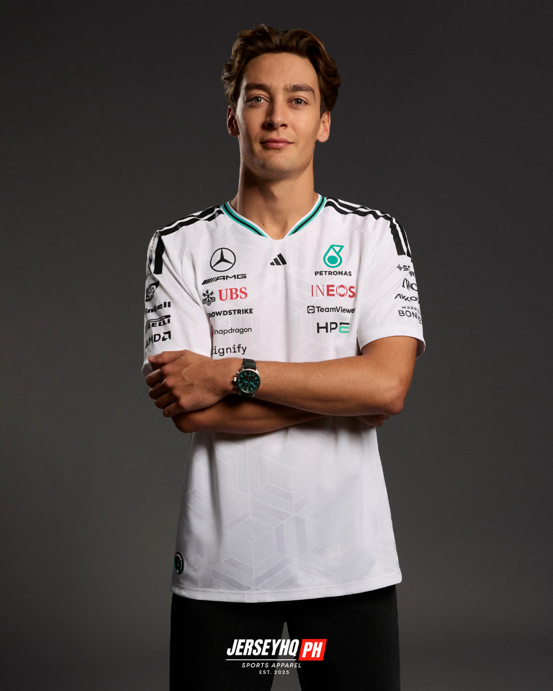 Mercedes AMG Petronas F1 2026 Team T-Shirt - White
