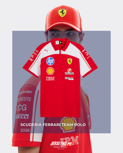 Scuderia Ferrari Team 2026 Team Polo