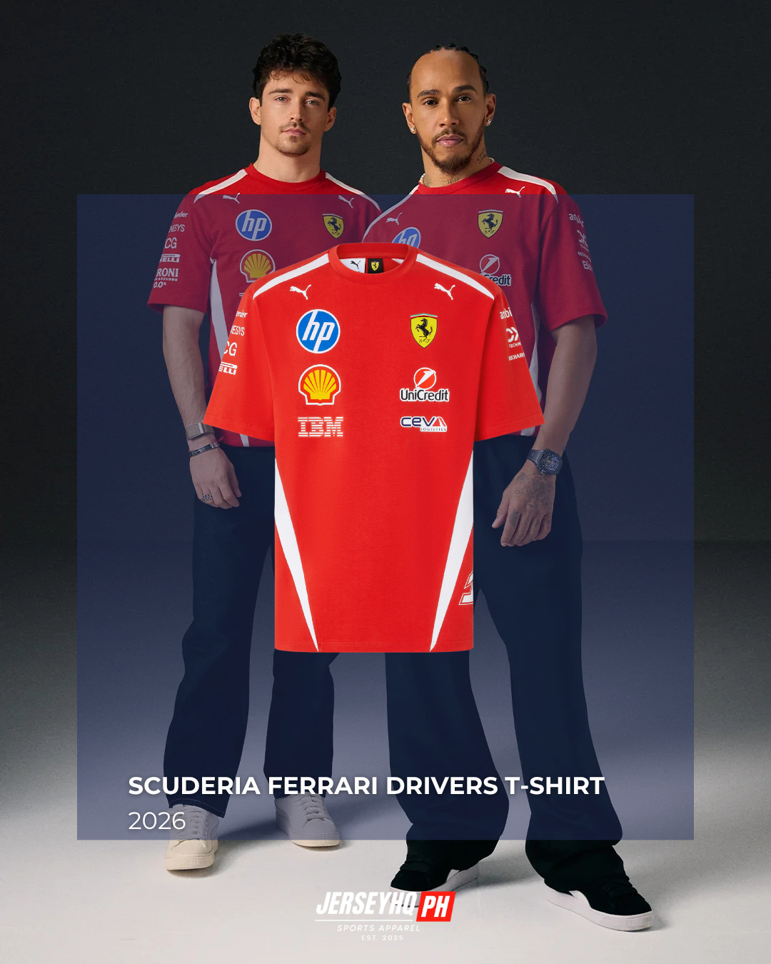 Scuderia Ferrari Drivers 2026 Team Shirt