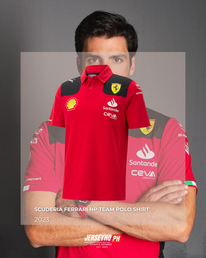 Scuderia Ferrari HP Team 2023 Polo Shirt