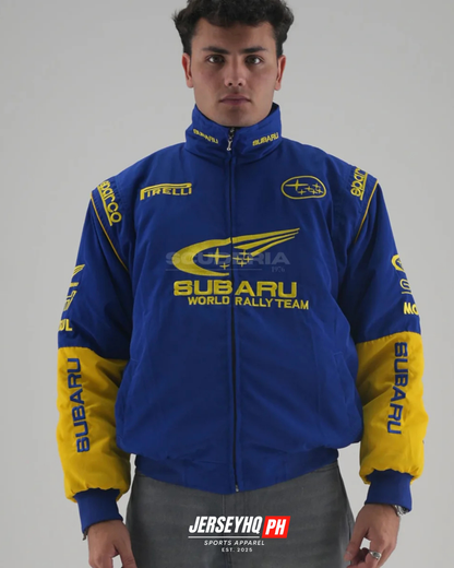 Subaru Vintage Racing Jacket - Blue