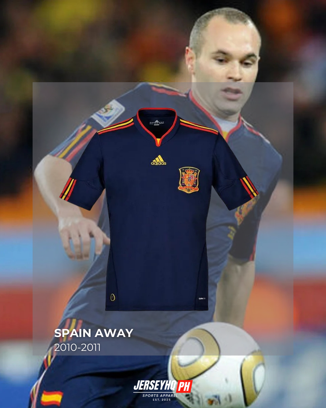Retro Spain Away 10/11