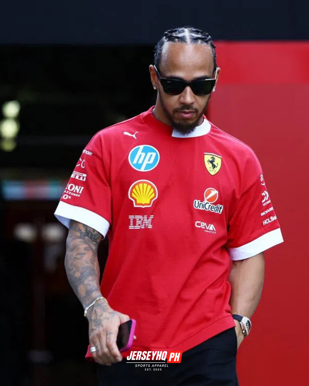 Scuderia Ferrari HP 2025 Drivers Shirt