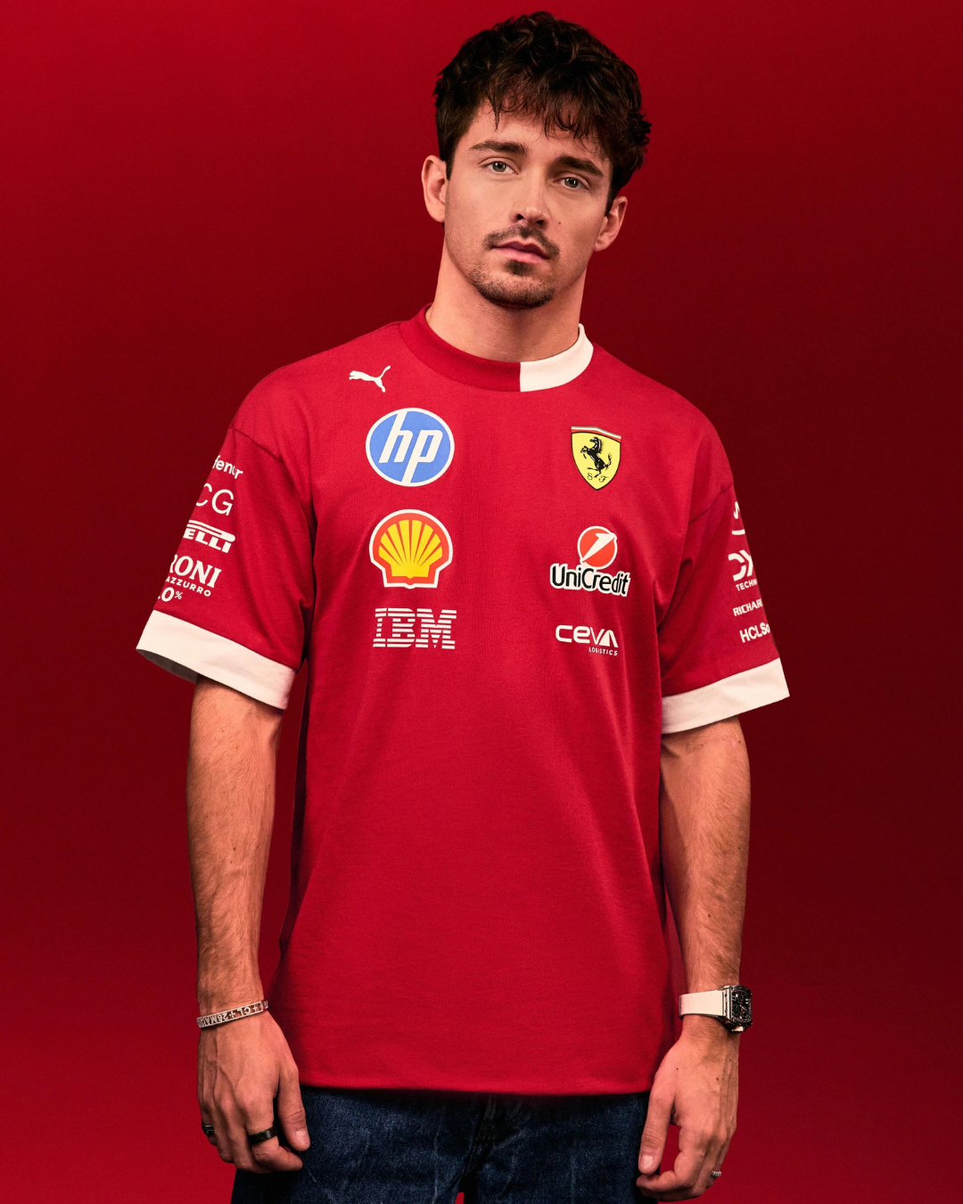 Scuderia Ferrari HP 2025 Drivers Shirt
