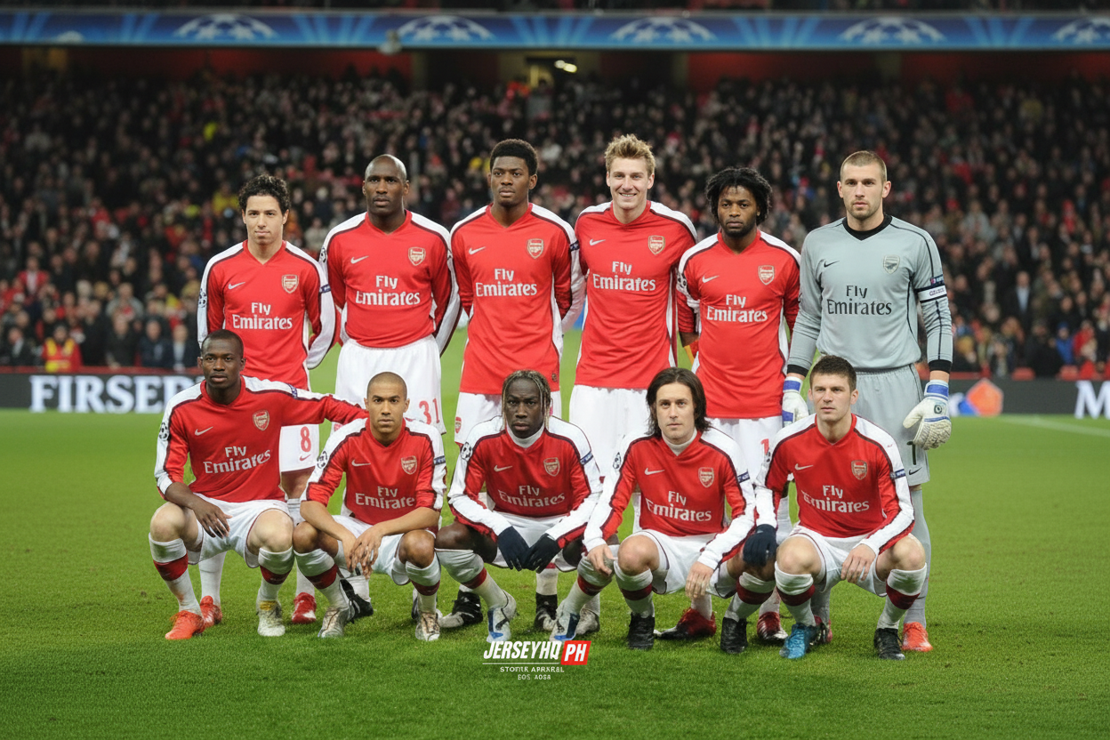 Retro Arsenal Home 08/09