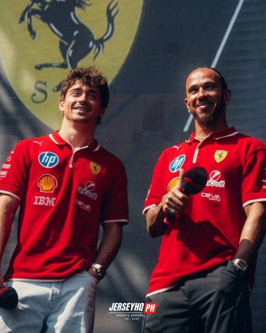 Scuderia Ferrari HP 2025 Shanghai Special Edition Polo Shirt