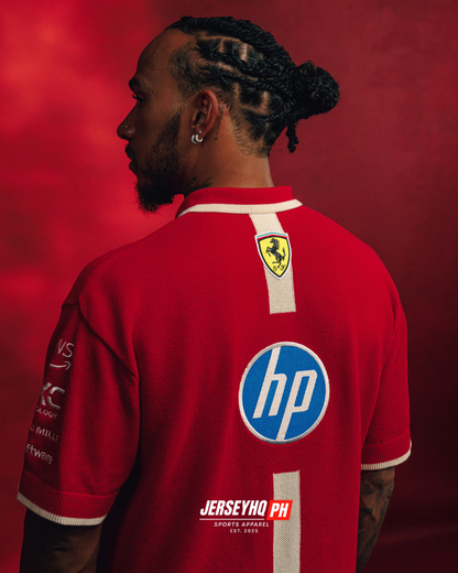 Scuderia Ferrari HP 2025 Shanghai Special Edition Polo Shirt