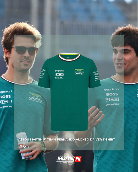 Aston Martin F1 Team 2025 Fernando Alonso Driver T-shirt