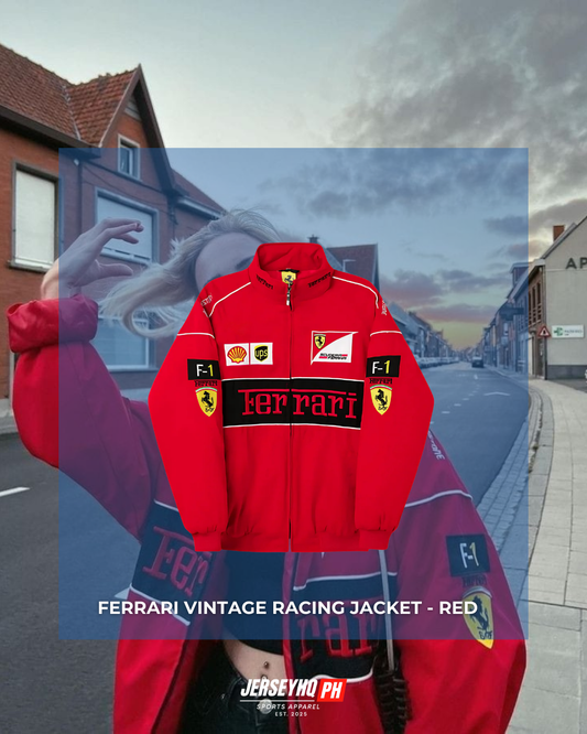 Ferrari Vintage Racing Jacket - Red