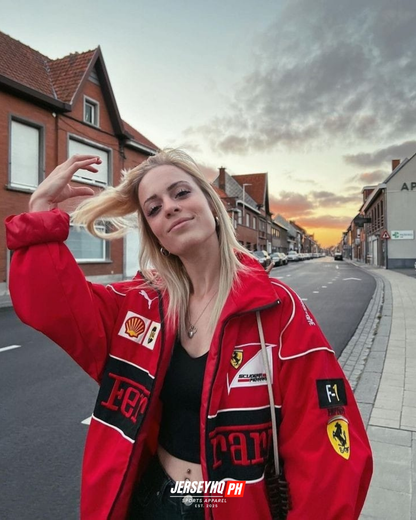 Ferrari Vintage Racing Jacket - Red