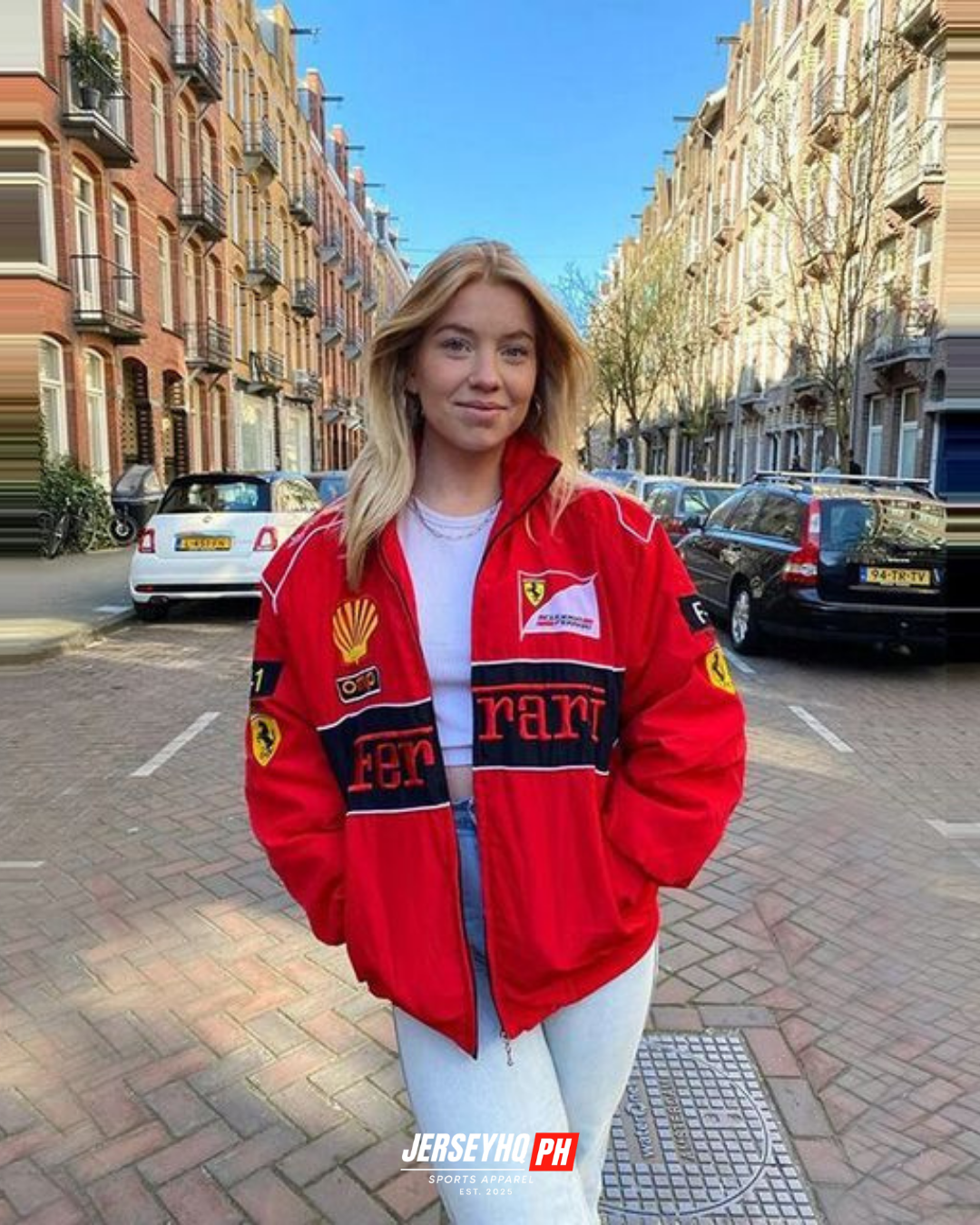 Ferrari Vintage Racing Jacket - Red