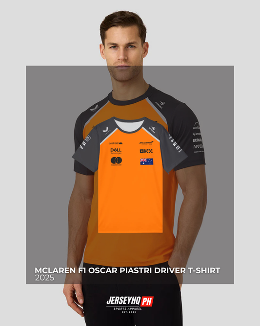 Mclaren F1 2025 Oscar Piastri Driver T-Shirt