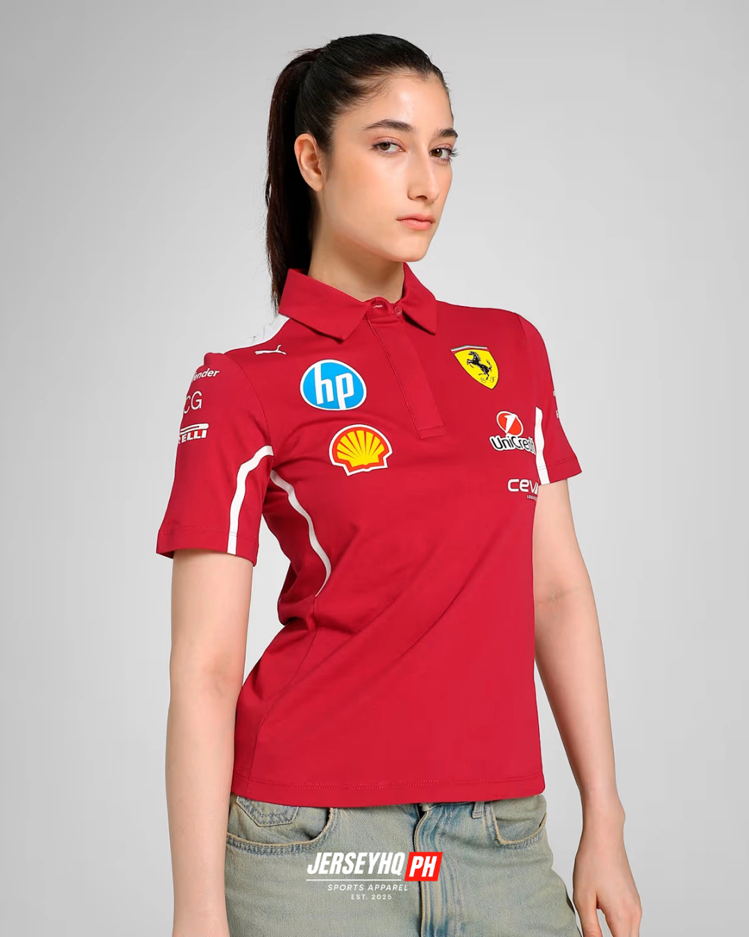 Scuderia Ferrari 2025 Team Polo