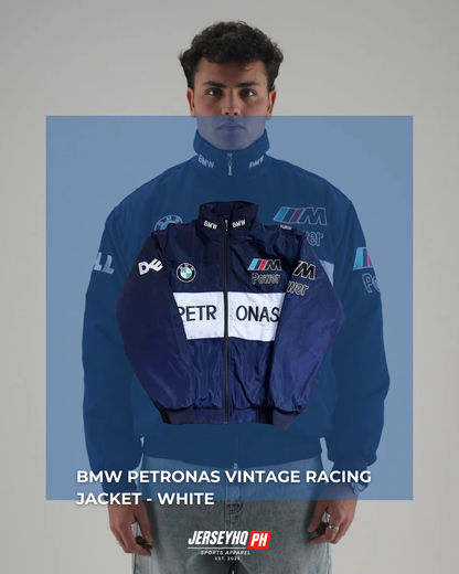 BMW Petronas Vintage Racing Jacket - White