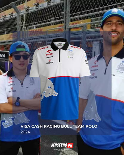 Visa Cash App Racing Bull F1 2024 Team Polo
