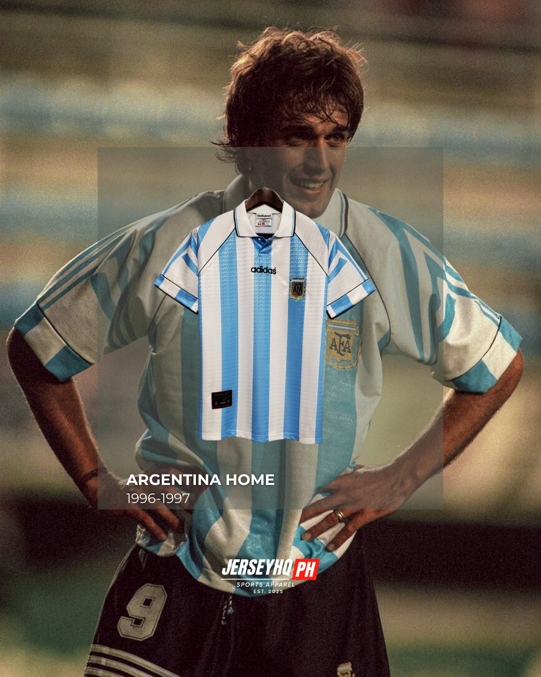 Retro Argentina Home 96/97