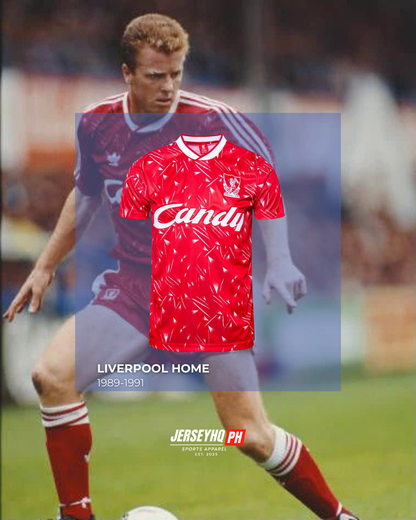 Retro Liverpool Home 89/91