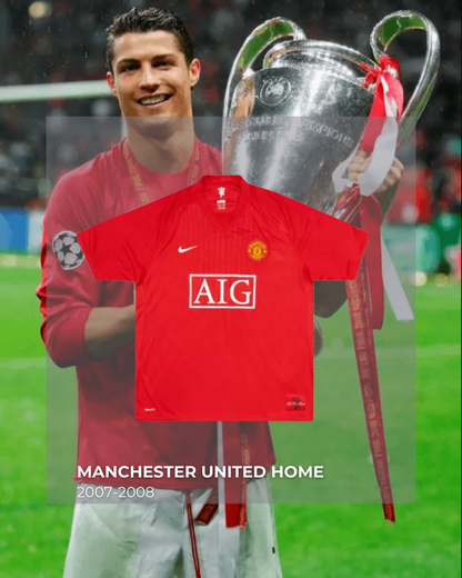 Retro Manchester United Home 07/08