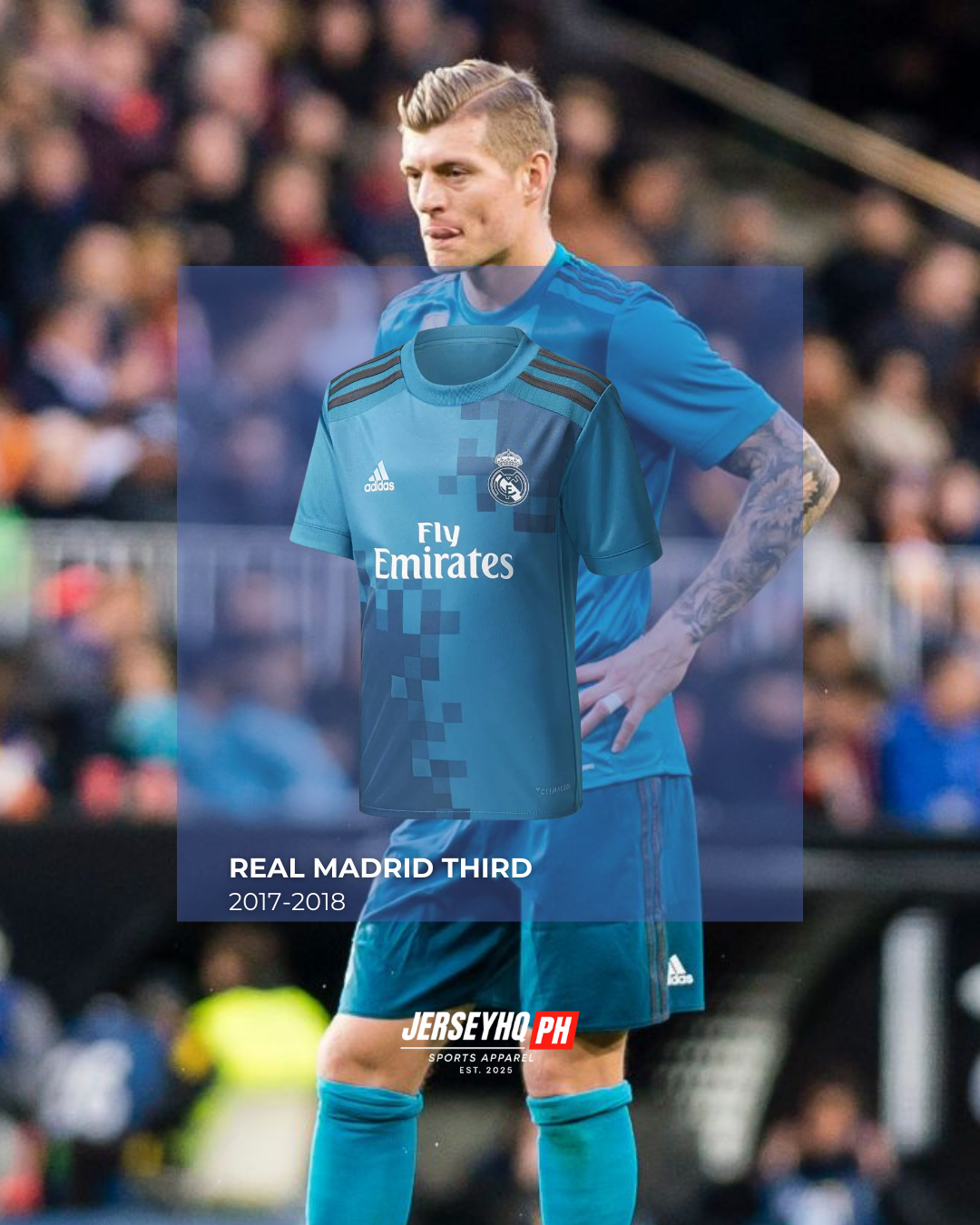 Retro Real Madrid Third 17/18