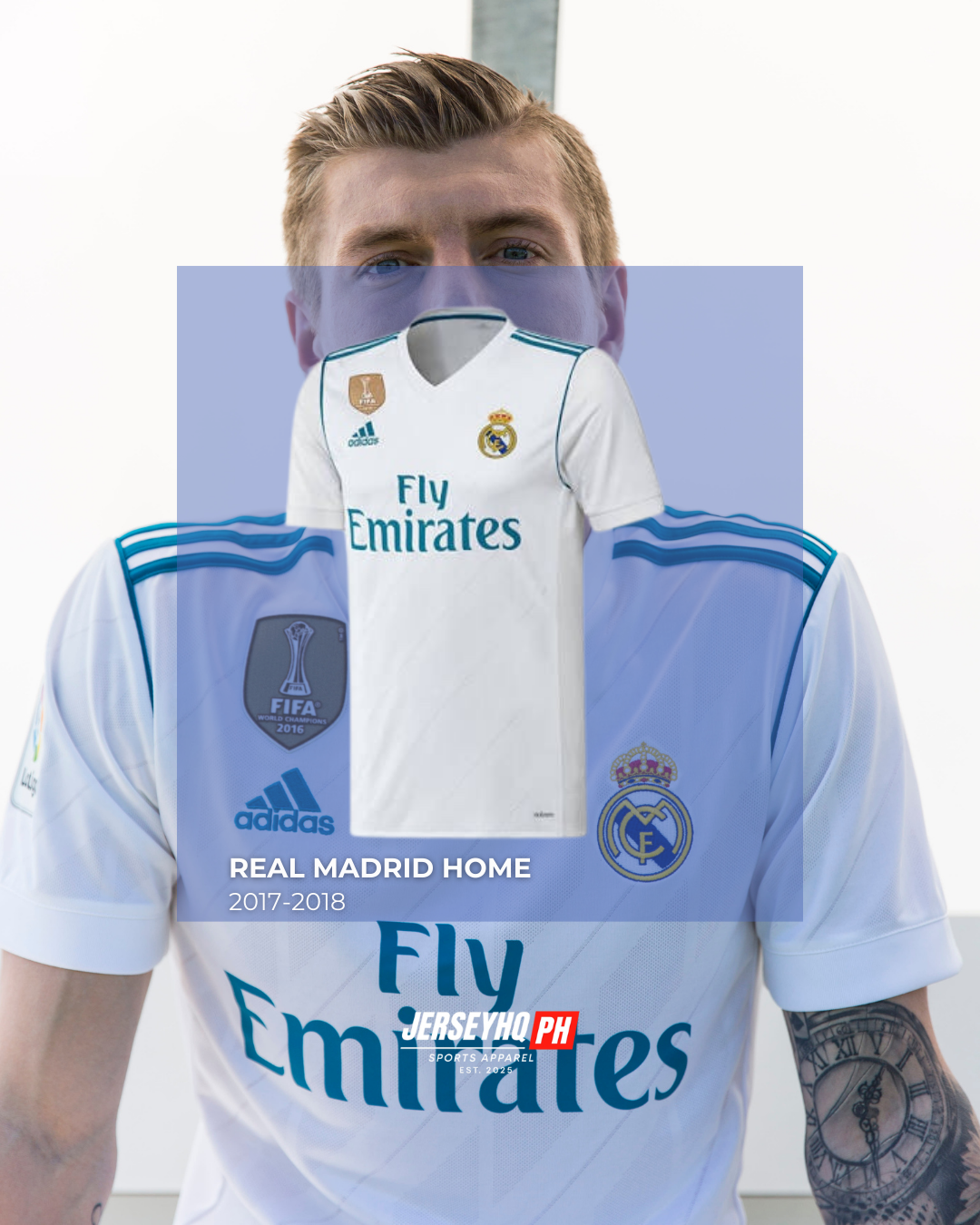 Retro Real Madrid Home 17/18